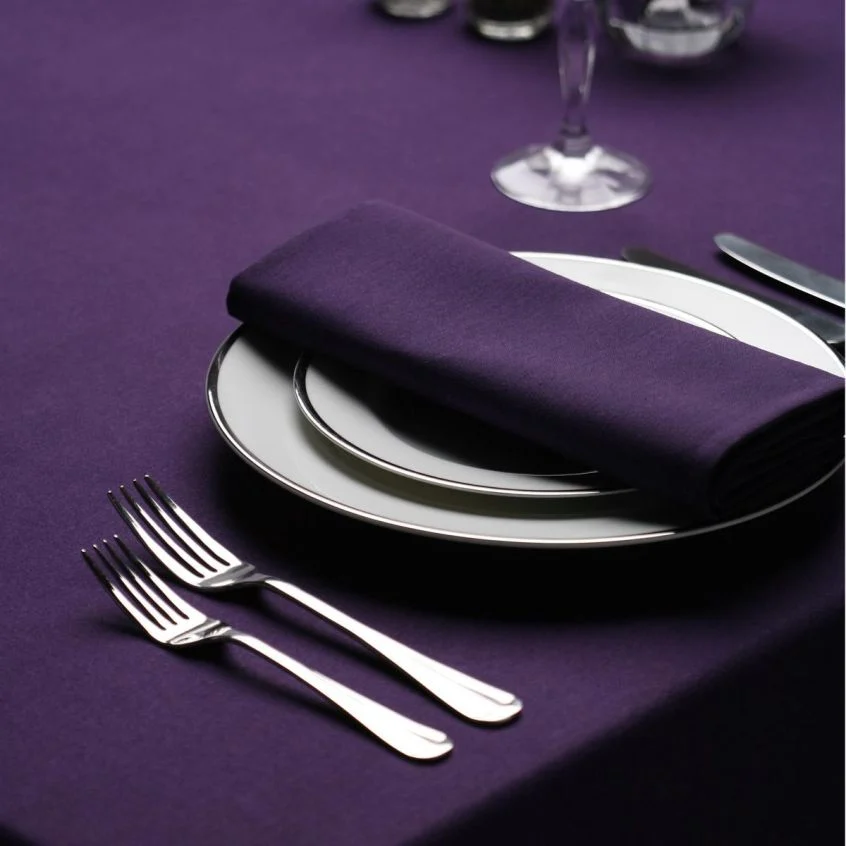 Napkin & Table Linen - Purple