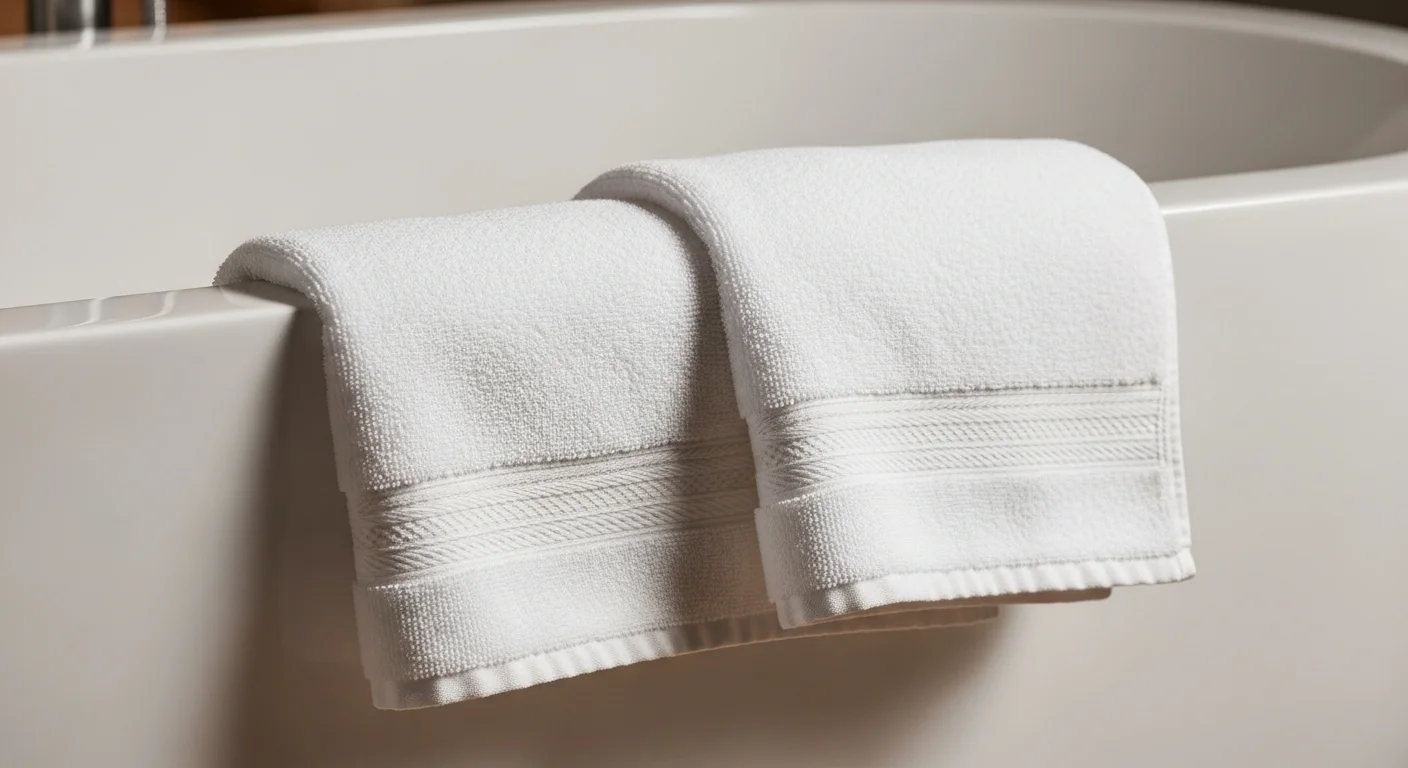 Folded towel stock at the Wembley plant serving Homerton