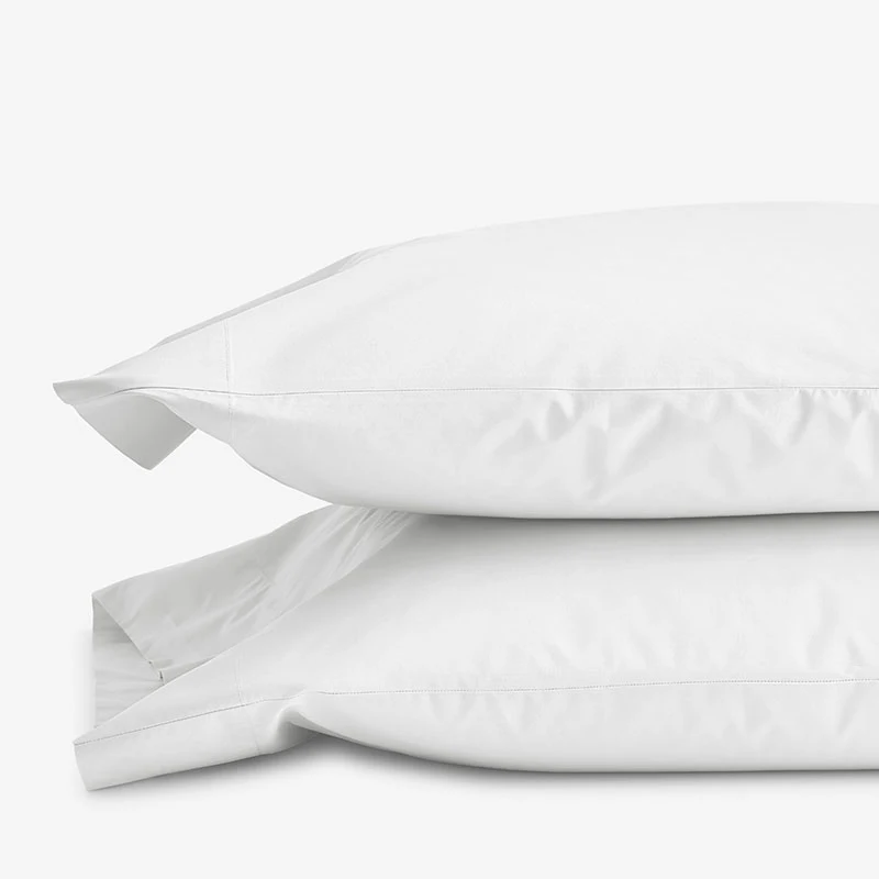 Pressed bed linen and pillowcases