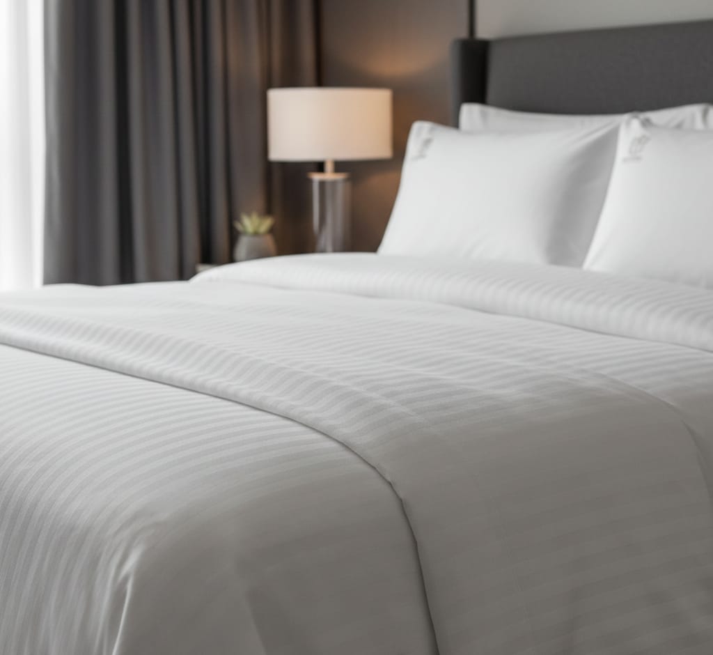 Bed linen for short lets in Wembley Park